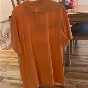 Vineyard vines orange polo